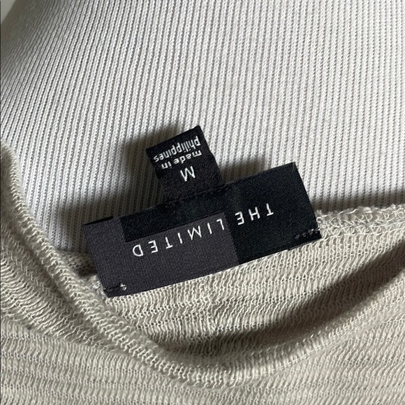 The Limited gray tie waist Sweater - Picture 4 of 5